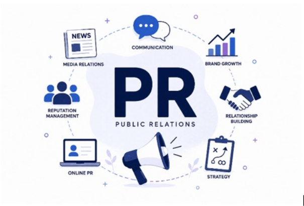 Public relations strategy, communication, media relations and reputation management